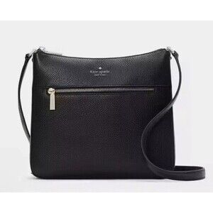Kate Spade Leila Swingpack Crossbody Messenger Shoulder Bag Black
